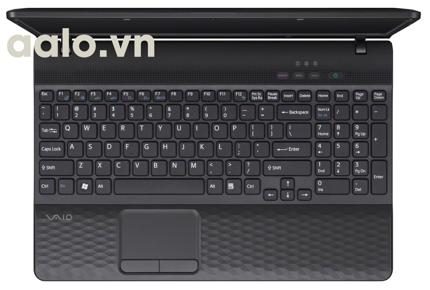 Bàn phím laptop Sony EL đen - Keyboard Sony