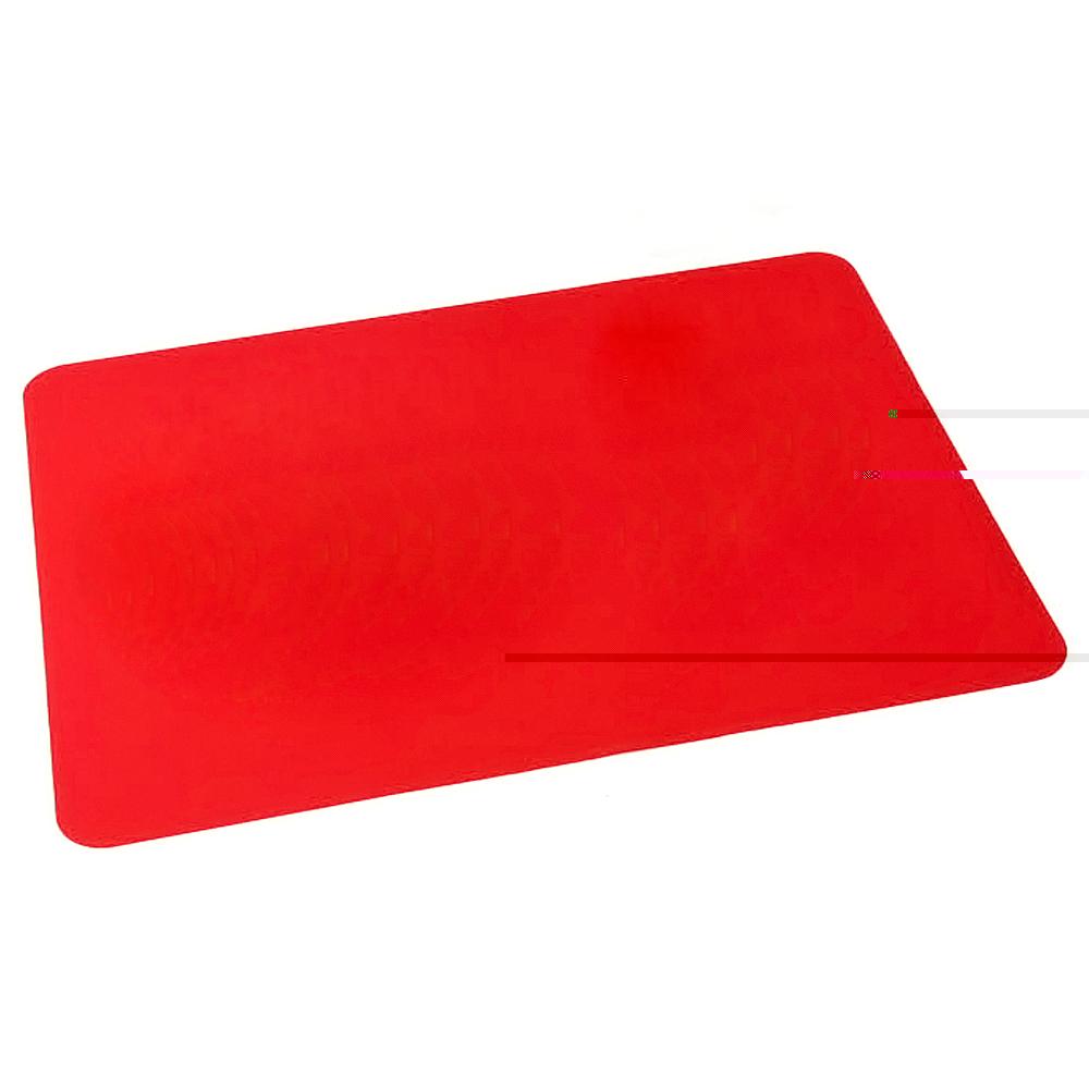 Silicone Placemat Heat Resistant Pads Cooking Baking Mat Bakeware Table Heat Insulation Mat 40CM*30CM Red - intl