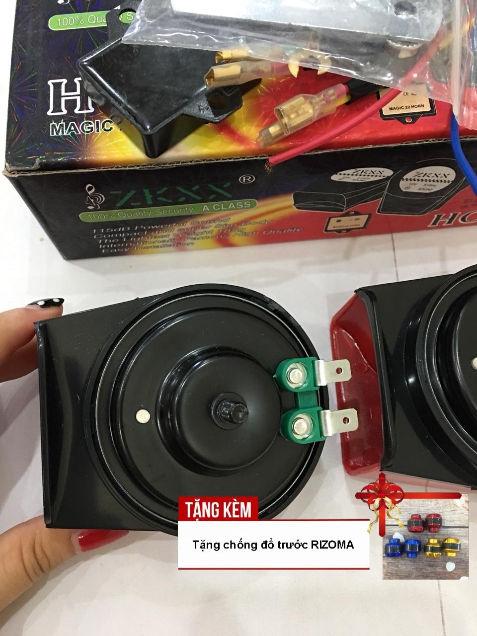 2 còi ngân jcaa cho xe máy ô tô kêu vang 1 vùng trời g96-9