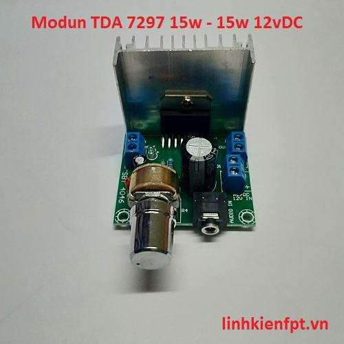 Mạch khuếch đại âm thanh TDA7297-15w+15w