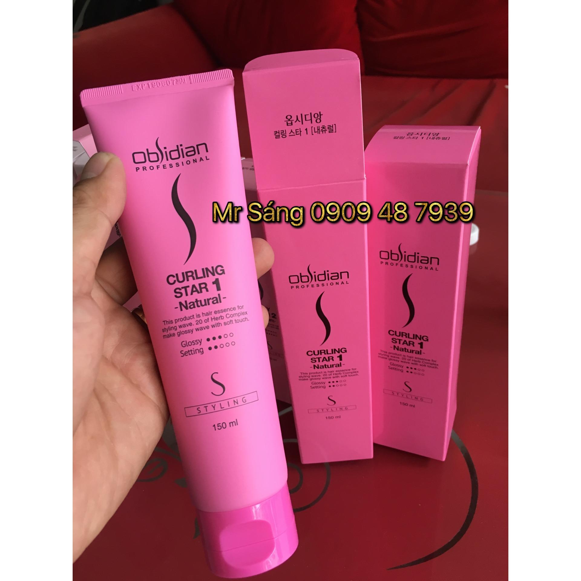 Gel tạo kiểu Obsidian Curling Star 1 150ml Natural