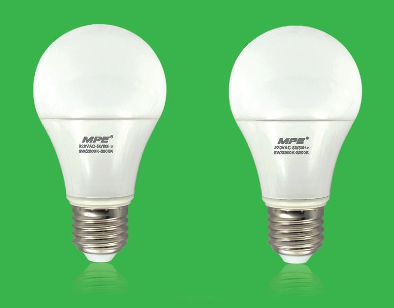 Bộ 2 bóng led bulb 5w mpe lbd-5t / lbd