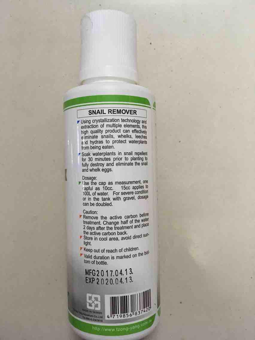 [HCM]Thuốc diệt ốc hại cho hồ cá Snail Remover 250ml