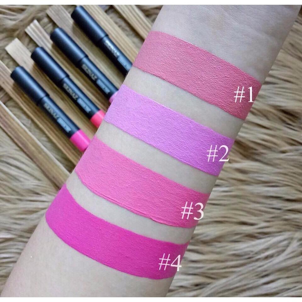 [HCM]Son Môi Bút Chì Crayon Tint SKINAZ Hàn Quốc