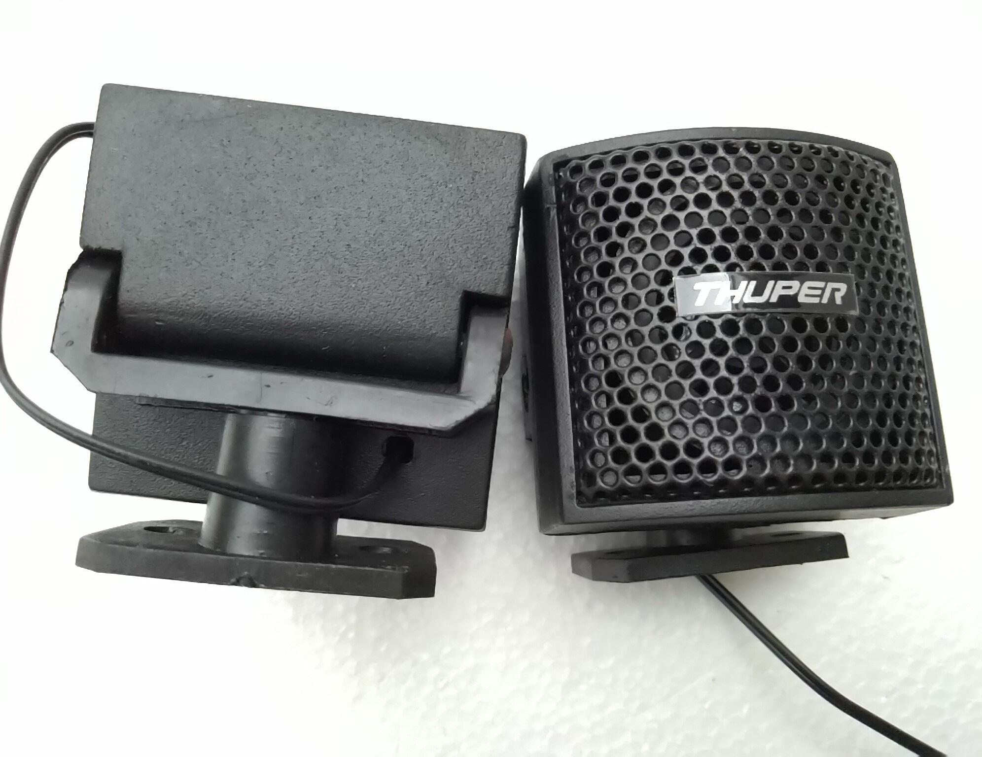 LOA TÉP THẠCH ANH MINI 5CM 2K VUÔNG - GIÁ 2 CHIẾC - GẮN VÀO AMPLI , Ô TÔ, LOA VI TÍNH