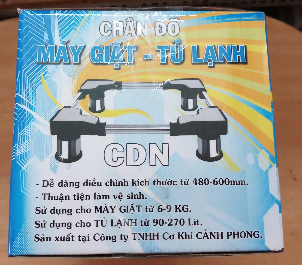 CHÂN ĐỠ MÁY GIẶT- TỦ LẠNH CHÁNH PHÁT_ CDN (Máy giặt từ 6- 9kg. tủ lạnh từ 90lít - 290lít)