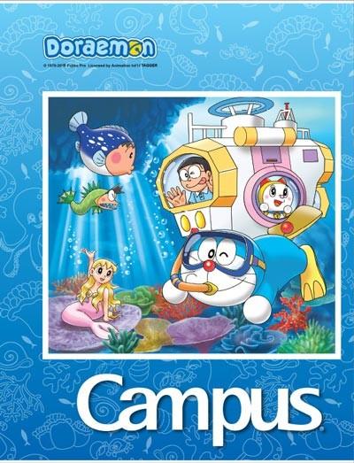 Bọc sách giáo khoa Doraemon