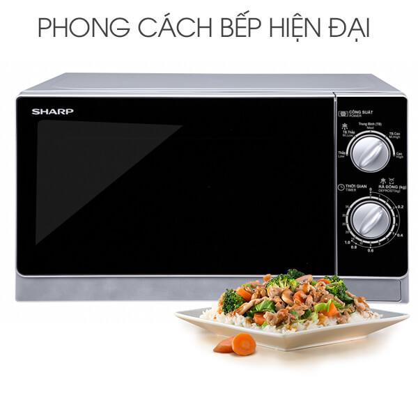 Lò vi sóng Sharp R-203VN-M - 20 Lít (Mặt gương)