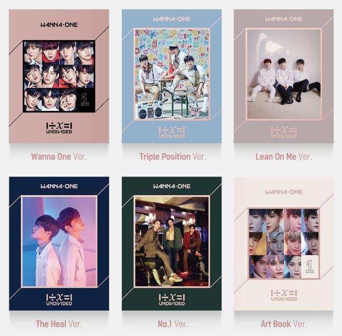 Album Wanna One Undivided 06.2018