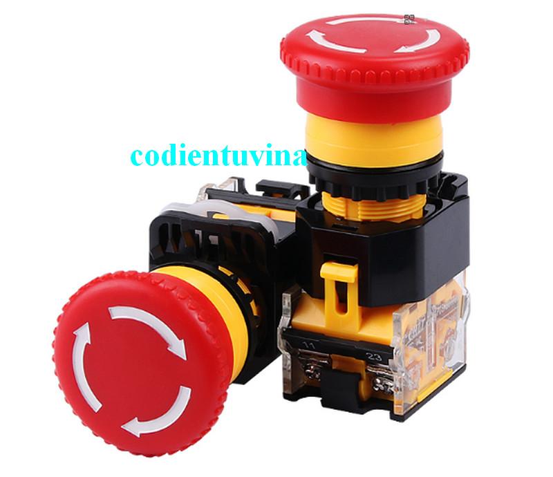 Nút nhấn dừng khẩn cấp lay38-11zs+stop