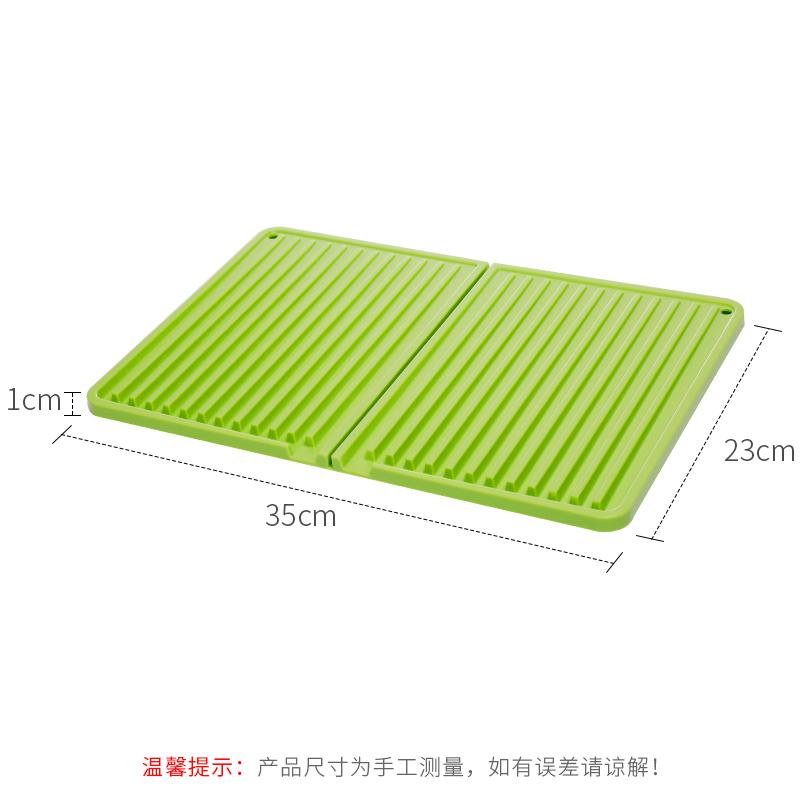 Silicone Chiếu Gấp Tấm Lót Bàn Ăn Miếng Lót Cách Nhiệt