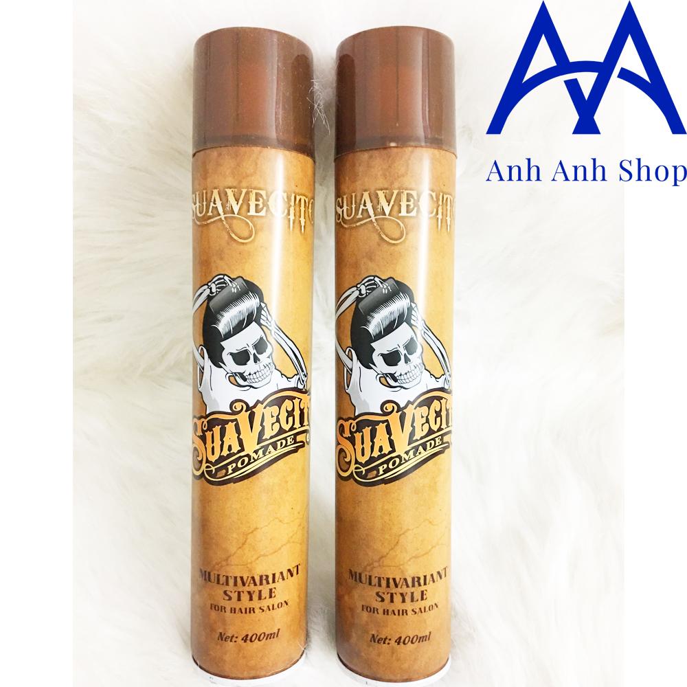 Gôm xịt tạo kiểu tóc SUAVECITO MULTIVARIANT 400ml
