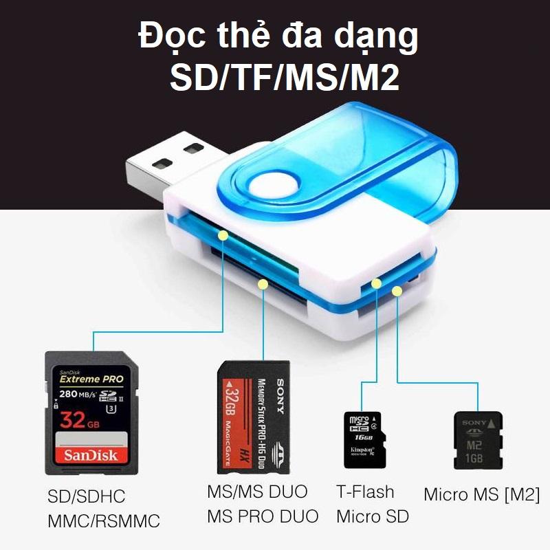 Đầu đọc thẻ nhớ All in one tốc độ cao