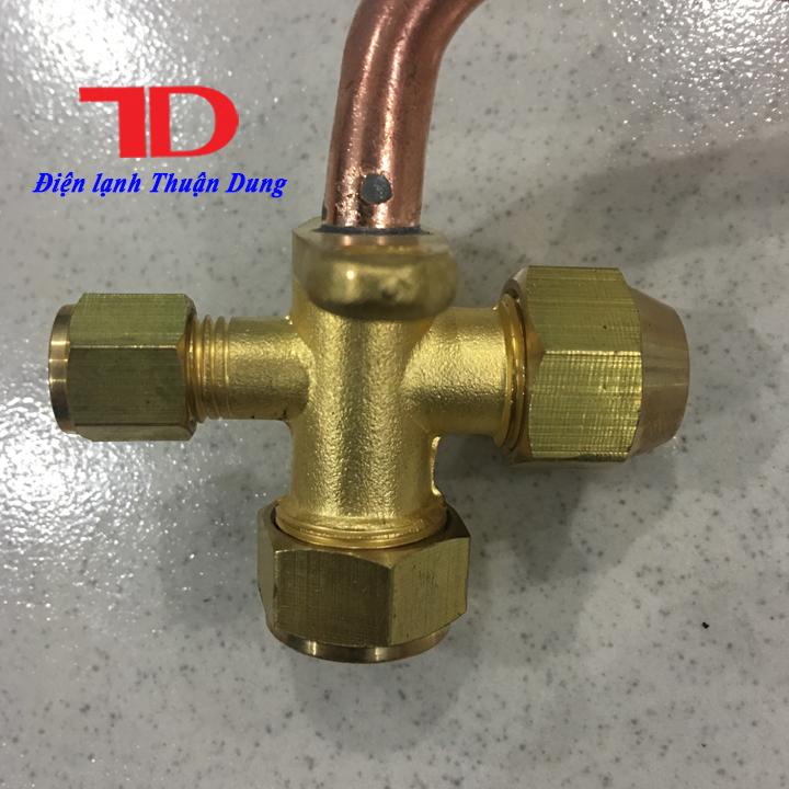 Van khóa dàn nóng điều hòa phi 12