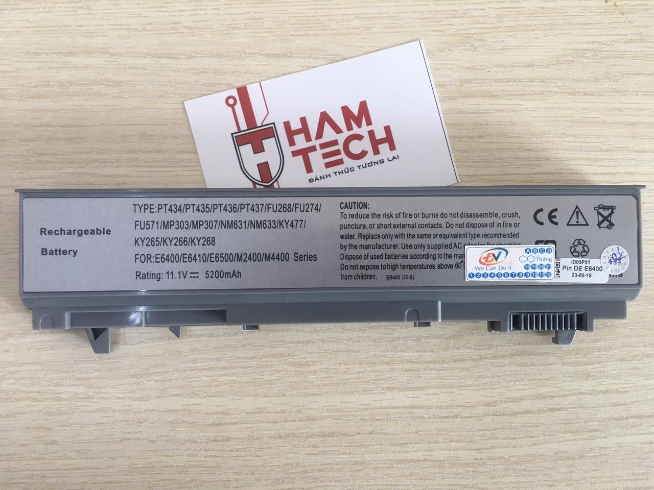 [HCM]PIN LAPTOP DELL LATITUDE E6400 E6410 E6500 E6510 PRECISION M6400 PT434 A2K2 - 6 CELL