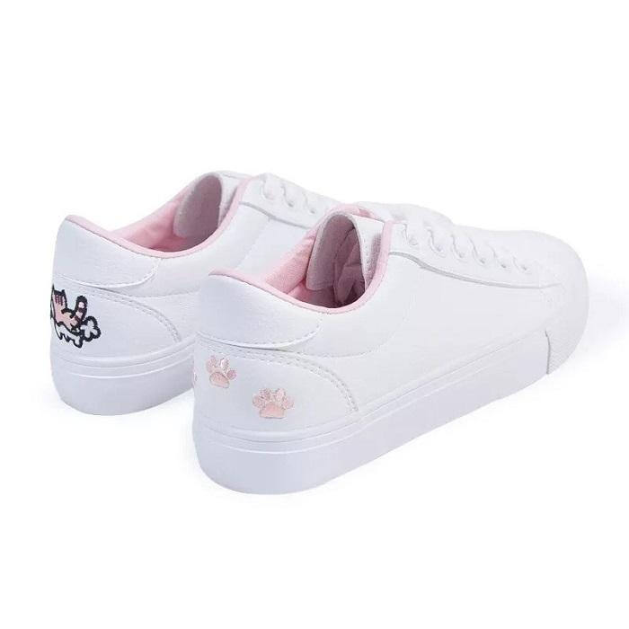 Giày sneaker nữ giày mèo phong cách mới 2018