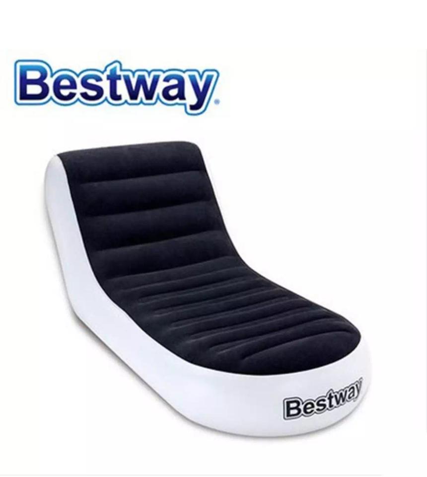 Ghế đệm hơi tựa lưng Bestway + Tặng kèm 1 bơm điện