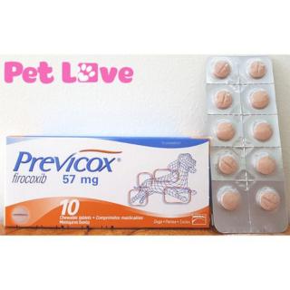 1 hộp previcox 10 viên, 57mg viên giảm đau, kháng viêm trên chó - ảnh sản phẩm 1
