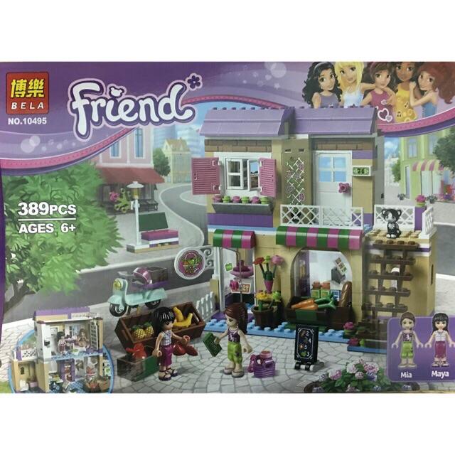 Đồ chơi lắp ráp cho bé gái Friend 10495- chợ thực phẩm friend