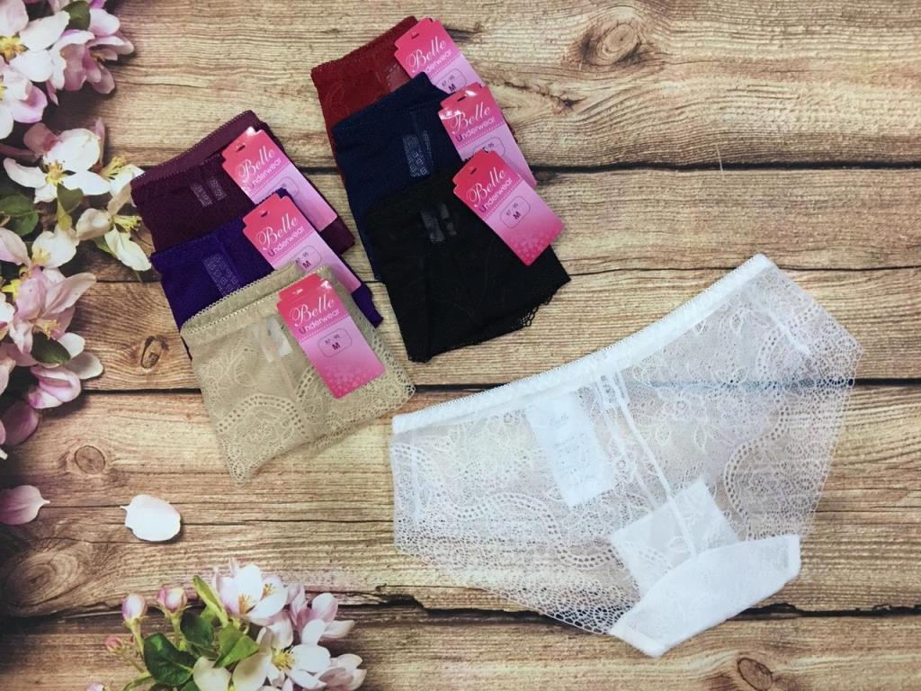 Combo 5 quần lót nữ ren cao cấp Belle 259 – Quyến rũ, ôm sát, không hằn viền