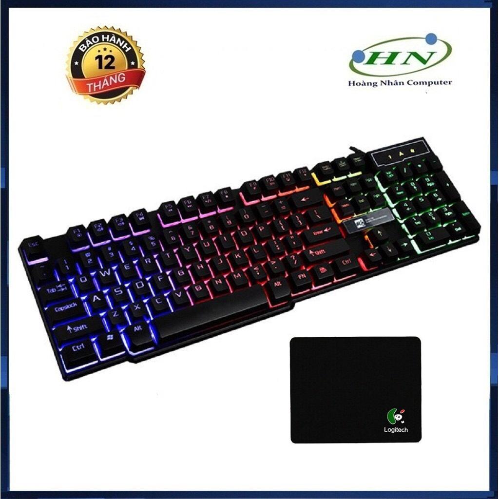 BÀN PHÍM CHUYÊN GAME LED ĐA MÀU R8 1822