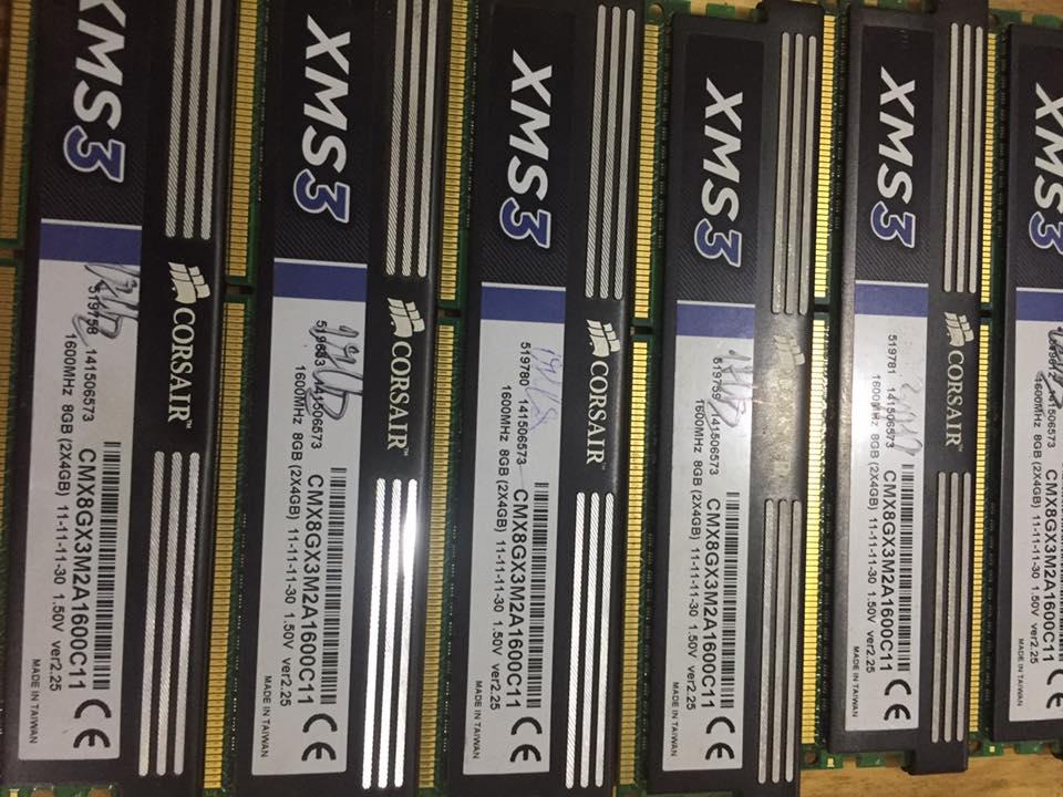 [HCM]RAM CORSAIR TẢN NHIỆT 4G BUSS 1600