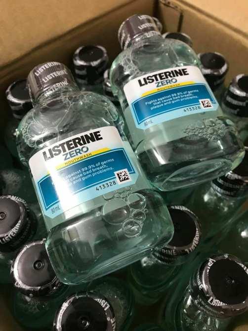 [HCM]Combo 3 Nước súc miệng listerine 80ml/ chai