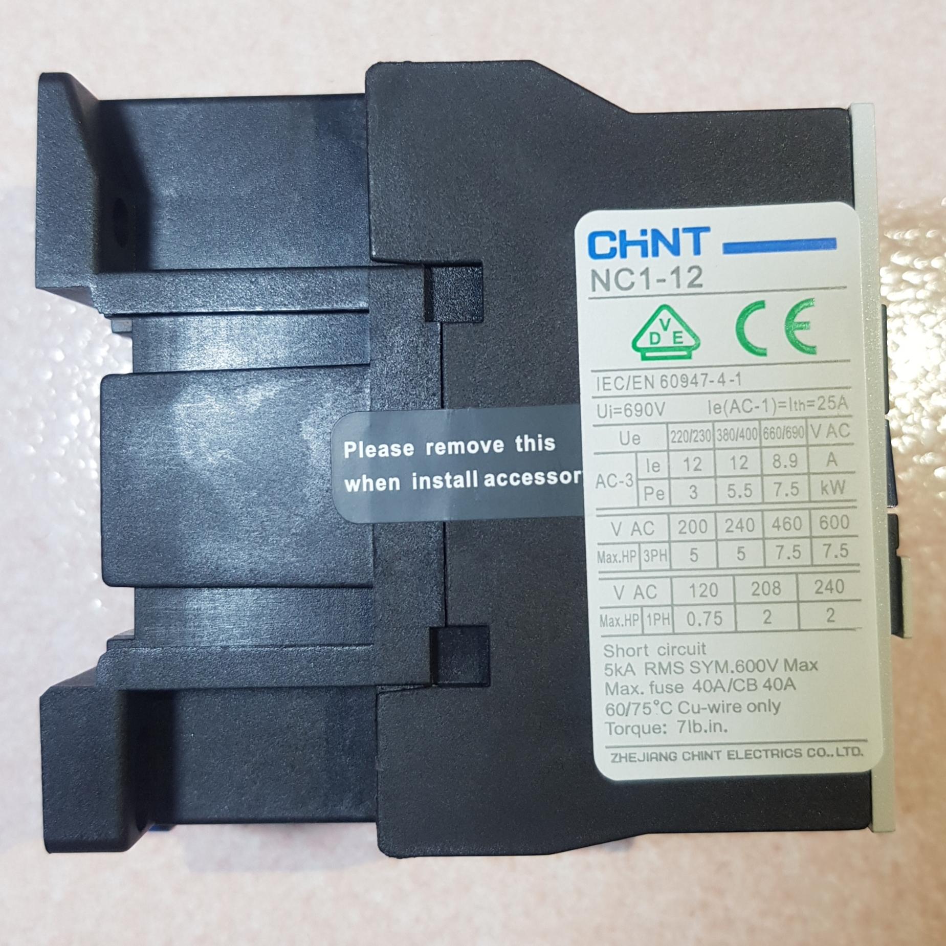 Khởi động từ Chint NC1-1210