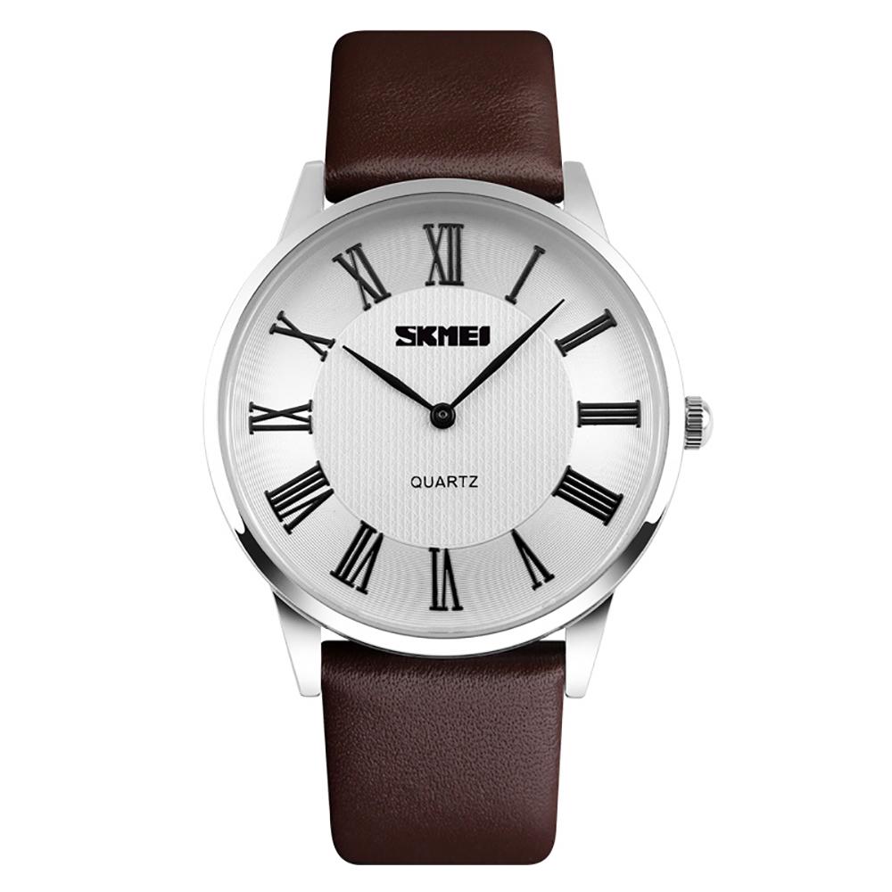 Đồng hồ nam dây da skmei 9092