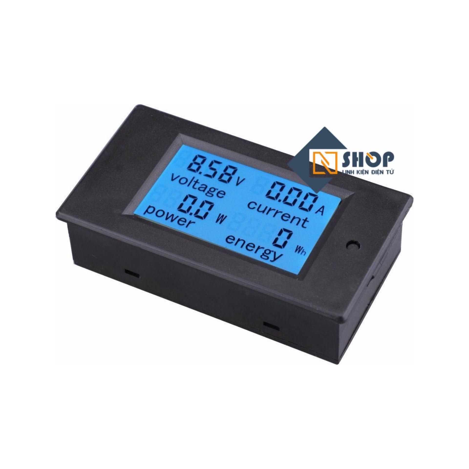 Đồng Hồ Đo Dòng Áp Công Suất Mức Năng Lượng DC 100A (KHÔNG KÈM TRỞ SHUNT)