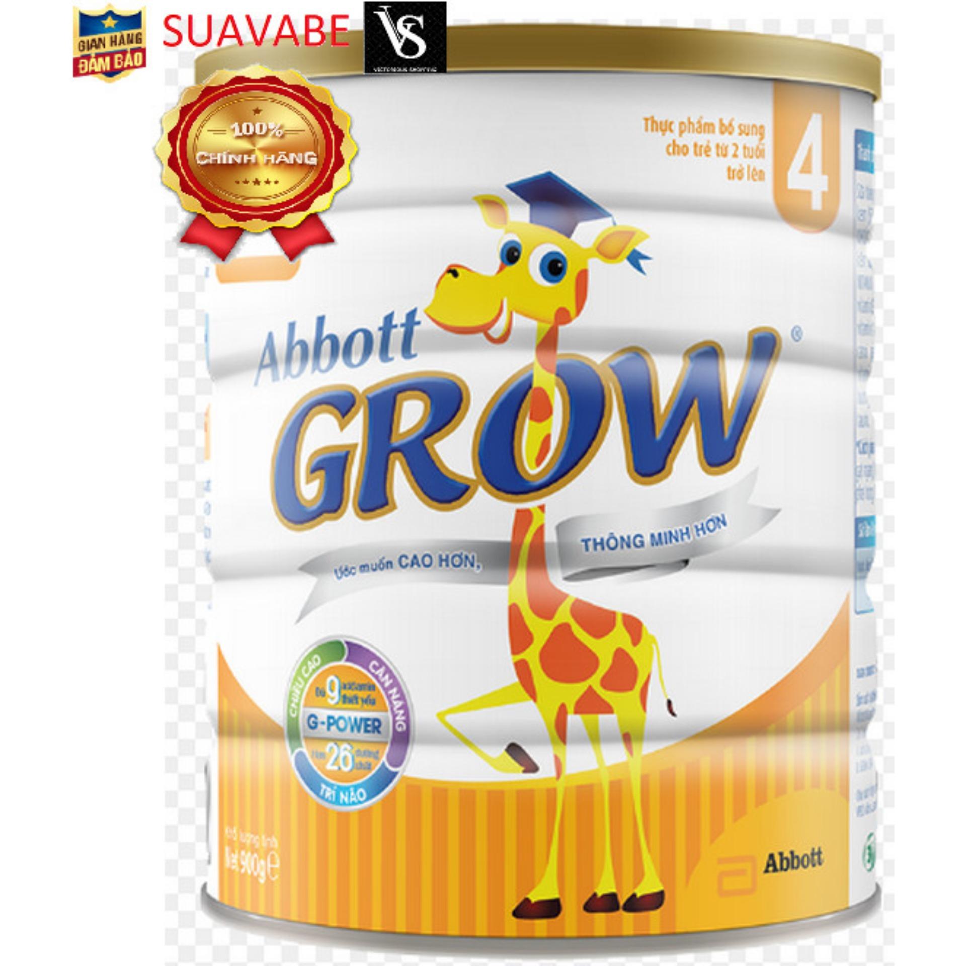 Sữa bột Abbott Grow 2+ (grow 4 cũ) 850g (Không kèm quà)