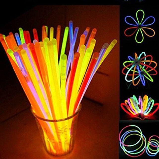 Combo 50 Que phát sáng dạ quang vào ban đêm - Light Stick/ Glow Stick