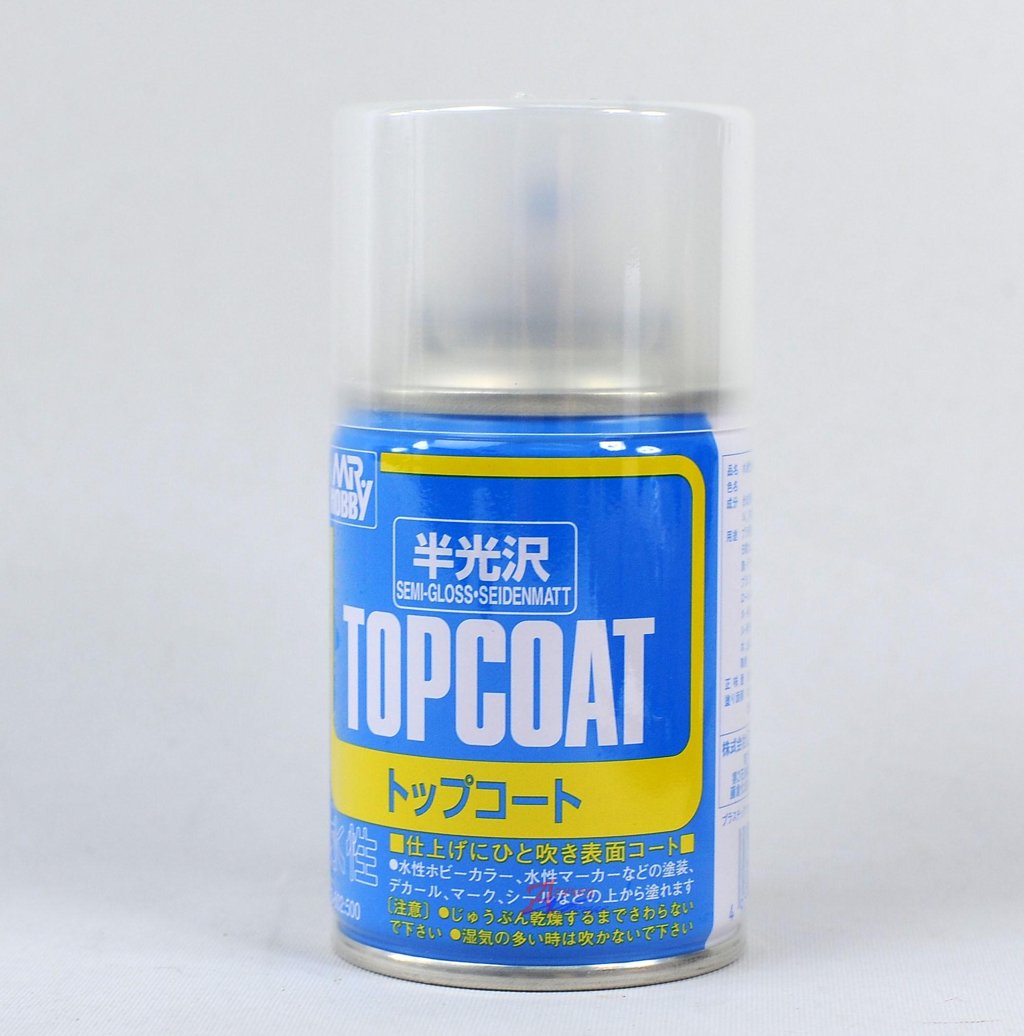 BÌNH XỊT BẢO VỆ NHỰA MR HOBBY TOPCOAT CLEAR FLAT