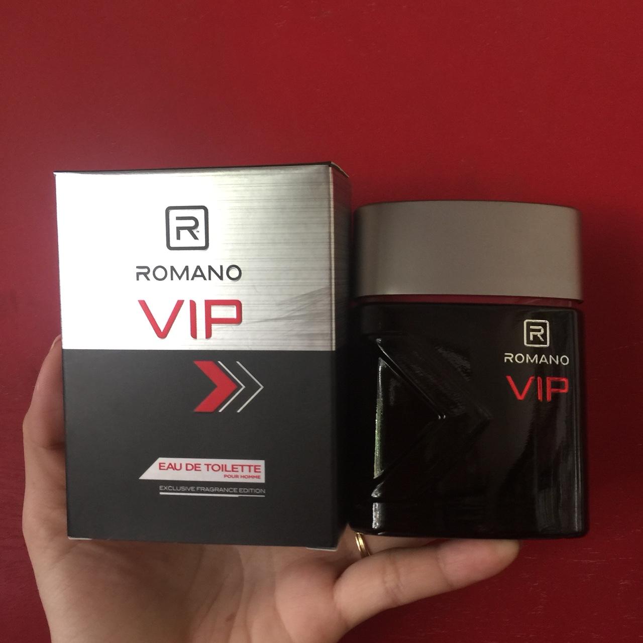 Nước Hoa Cao Cấp Cho Nam Romano Vip 50ml