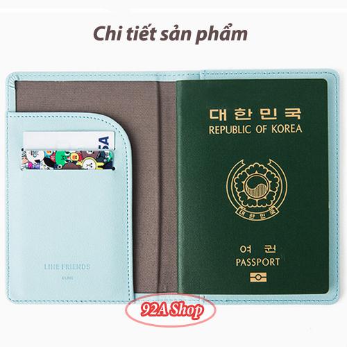 VỎ HỘ CHIẾU PASSPORT HOẠT HÌNH GẤU THỎ GÀ