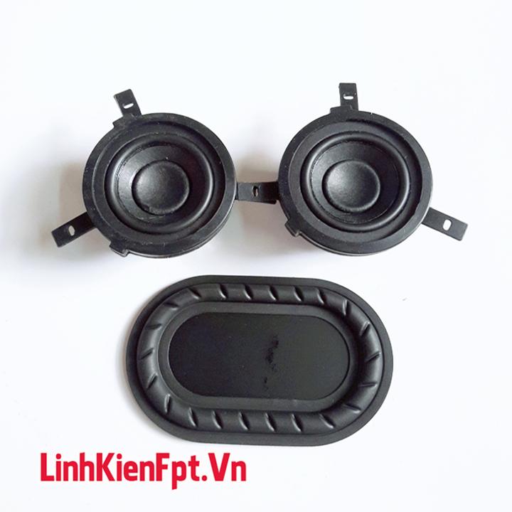 Loa Toàn Dải 3W 4ohm, Màng Loa thụ động