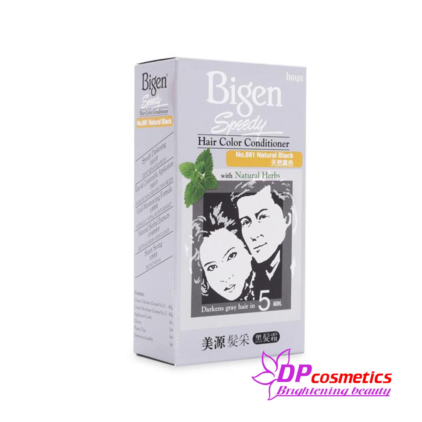 [HCM]Nhuộm Bigen Speedy No.881 (Đen)