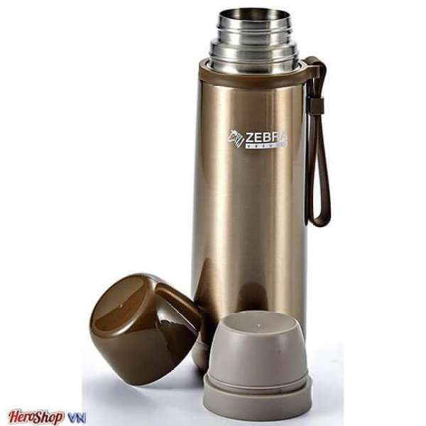 Bình Giữ Nhiệt Inox 304 500ml Thái Lan Zebra Giữ Nhiệt Hơn 10h ( Vàng )