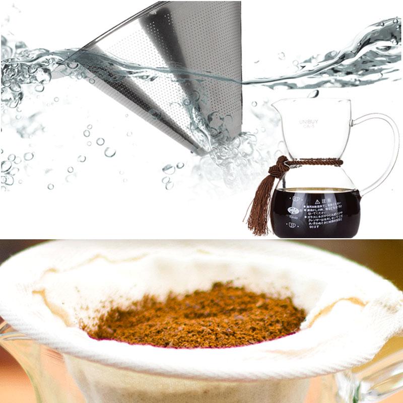 Bình pha cafe Drip Coffee 450ml kèm vợt vải pha cafe vợt