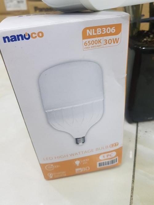  BÓNG ĐÈN BÚP NLB306 30W ÁNH SÁNG TRẮNG [ 1 THÙNG 12 CÁI ]