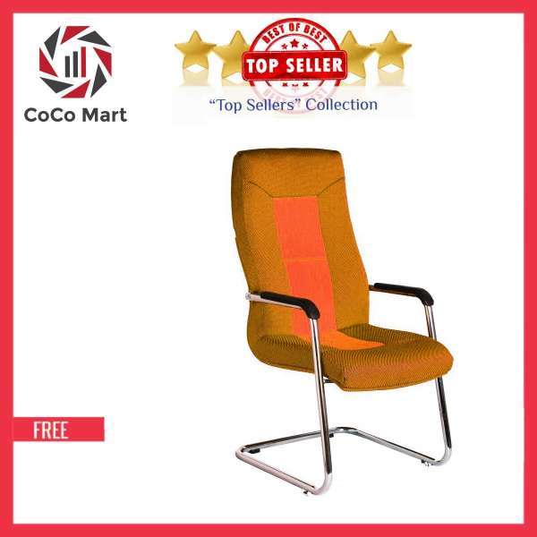 Ghế Phòng Họp Cao Cấp CoCo347B (Cam)