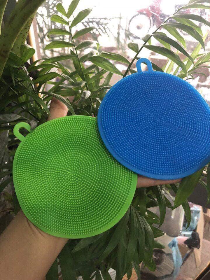 Bộ 2 miếng cọ rửa lót nồi Silicon siêu sạch