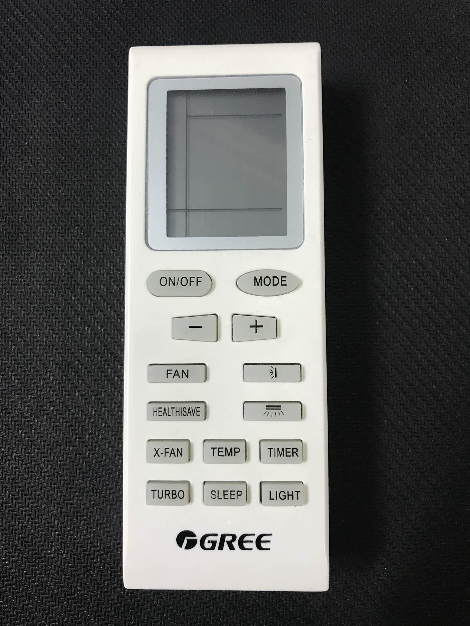 Điều khiển điều hòa Gree (trắng)