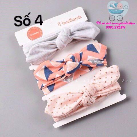 SET 3 BĂNG ĐÔ NƠ VẢI