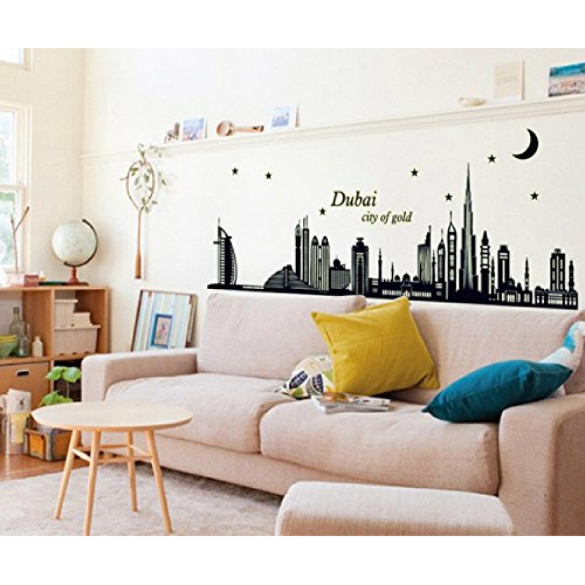 Decal Dạ Quang Phát Dáng Ban Đêm Dubai