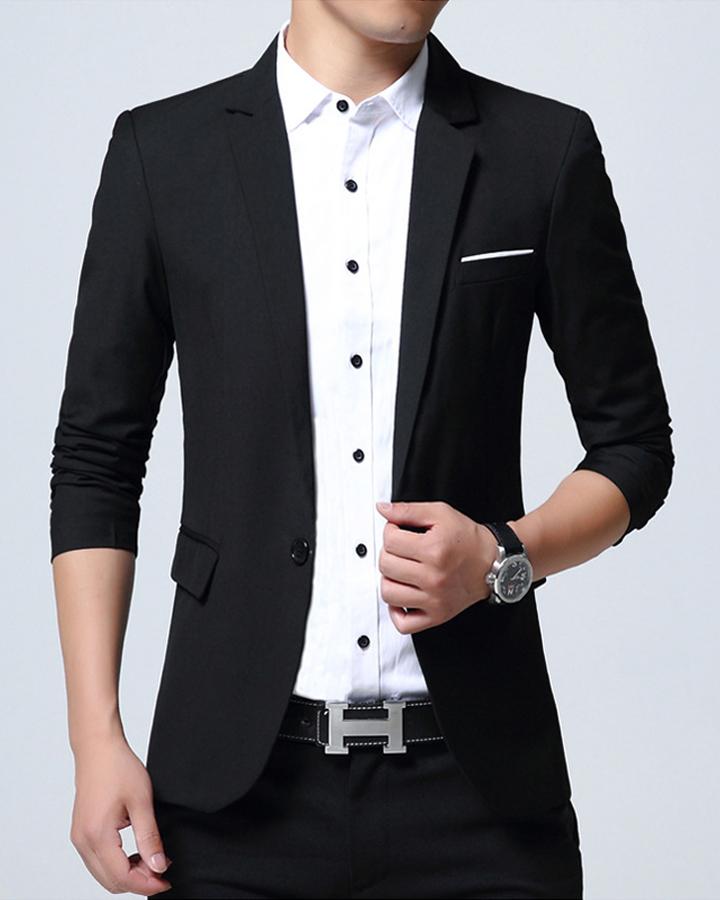 [HCM]Áo vest nam Kaki thời trang cao cấp ( đen )