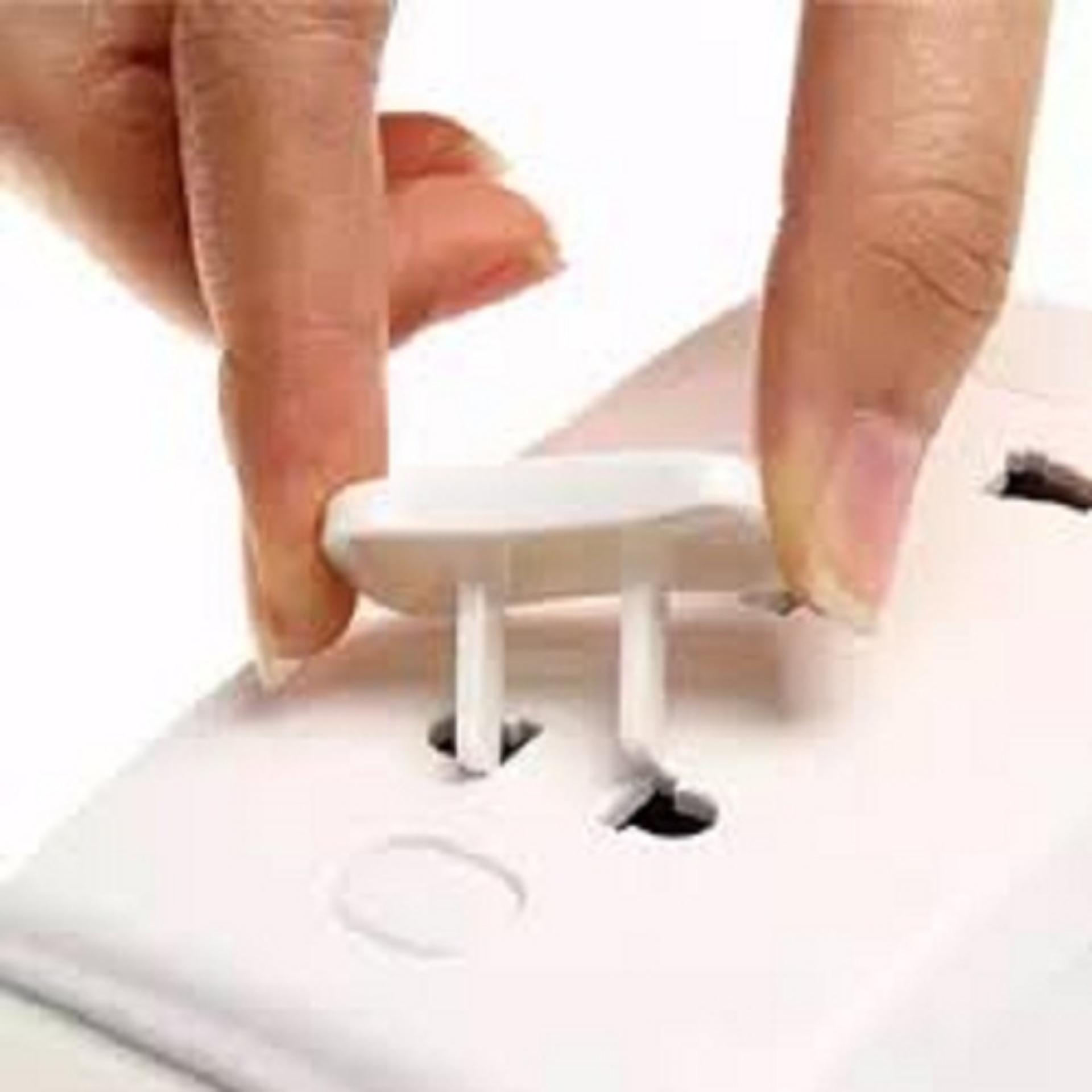 Bộ 10 nút che ổ cắm điện 2 chân