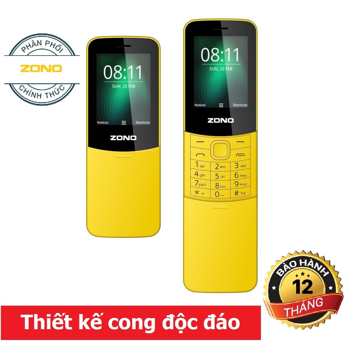 Điện thoại di động ZONO N8110 (1.77 inch) 2 Sim - Đen