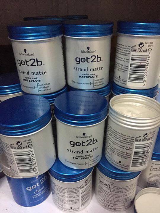 Sáp vuốt tóc Got2b cho nam 100ml xách tay Đức
