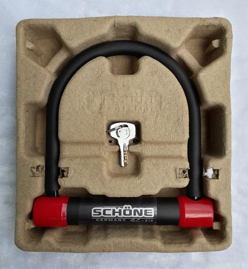 KHóa SCHONE SC-210 chữ U xe máy cao cấp ( Germany )